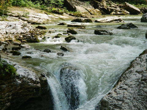 р. Курджипс в Гуамском ущелье