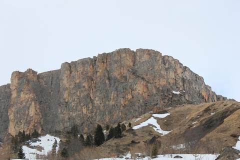 Нагой-Кош, 2090 м., вершина хребта Каменное морем